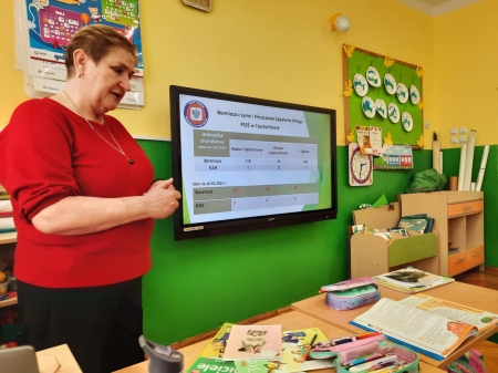 Zajęcia edukacyjne pod hasłem'' Nie bądź atrakcyjny dla kleszczy'' 