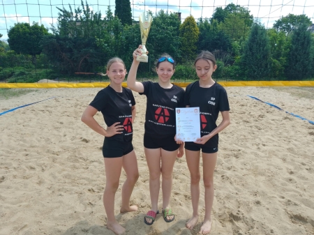 Mistrzynie Powiatu Częstochowskiego w piłce plażowej