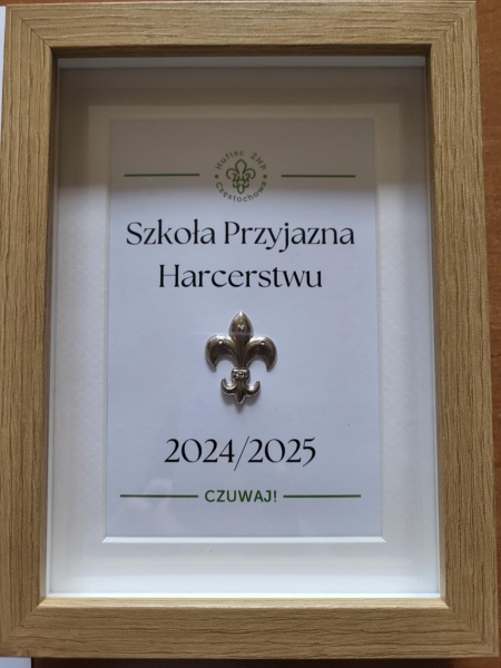 Odznaka ''Szkoła Przyjazna Harcerstwu''