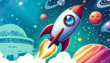 Pierwszy krok w kosmos - projekt edukacyjny!