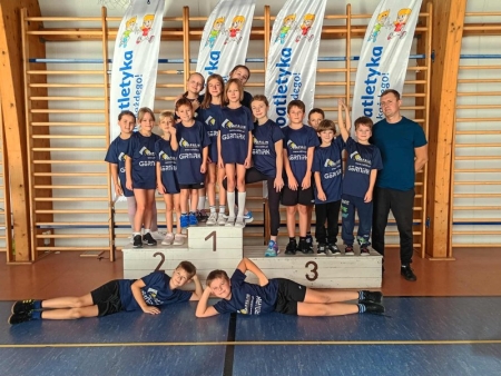 I miejsce w I etapie zawodów Lekkoatletyka z Orlika