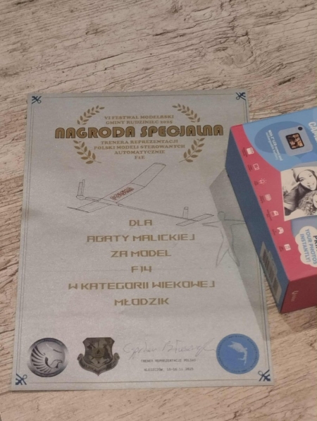 Wyróżnienia w VI FESTIWALU MODELARSKIM GMINY RUDZINIEC