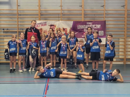 II miejsce w zawodach Wojewódzkich - Lekkoatletyka z Orlika