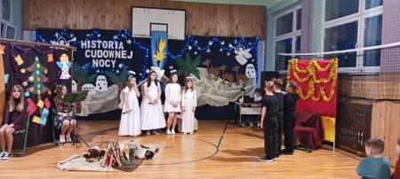 Jasełka dla społeczności lokalnej.