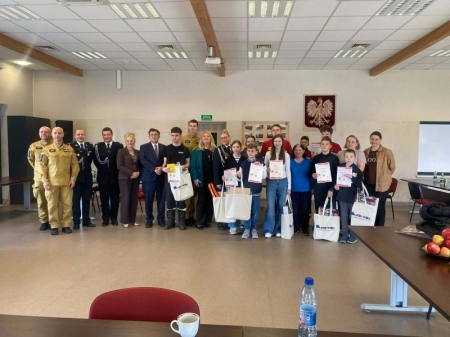 II i III miejsce w Gminnym Turnieju Wiedzy Pożarniczej w Blachowni!